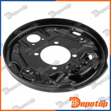 Déflecteur, disque de frein arrière droite pour SMART | HTO-ME-046, 4504230205